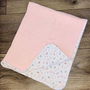 Floral baby blanket